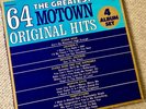 The Greatest 64 MOTOWN ORIGINAL HITS  --  4 LP Box Set 1975 -- Xlnt Cond. +Bonus