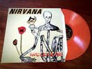 NIRVANA - Incesticide - MARBLED ORANGE Color Vinyl LP w/ Photo/Songlist Insert