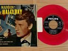 JOHNNY HALLYDAY EP MADISON TWIST ESPAGNE PINK VINYL