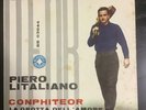 PIERO LITALIANO (CIAMPI)” CONPHITEOR “ SOLO COPERTINA ONLY COVER  ITALY'60 RARO