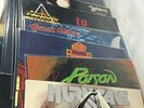 LOT/15 HEAVY METAL HARD ROCK VINYL LPS Van Halen, Poison, Whitesnake, Anthrax ++