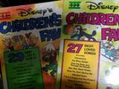 Disney’s Children’s Favorites Volume 2 & 3 Vinyl Record Album LP 1986 rip seal