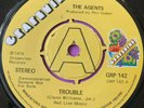 Northern Soul 45 The Agents-Trouble- UK Grapevine DEMO COPY