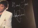 Thriller LP signe Par Michael Jackson