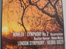 Coffret 2 LPs box Georg SOLTI / Mahler Symphony N° 2 / Decca SET 325-6 WBG