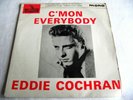 EDDIE COCHRAN   C'MON EVERYBODY ** 1963 LIBERTY 45 EP