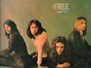 FREE (BLUES/ROCK GROUP) FIRE AND WATER LP VINYL 7 track pink rim textured palm t
