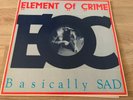 Element Of Crime ?– Basically Sad - Vinyl Debüt- Top Zustand (Das Büro ?DESK 07)