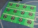 Beatles singles collection box and 12 singles.