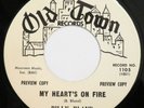 BILLY BLAND My Heart’s On Fire OLD TOWN 45 mod popcorn soul VG++ HEAR