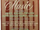 Music from the 1957 Ford Truck Introductory Show - Promo LP Vinyl Record Album