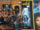 3 Running Wild LP Port Royal, Death or Glory, Wild Animal