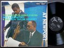 DONALD BYRD GIGI GRYCE CECIL TAYLOR At Newport LP VERVE MG V-8238 US '57 DG MONO