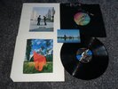 PINK FLOYD: WISH YOU WERE HERE 1975 1ST PRESS LP A-1 / B-3 SHRINK WRAP//POSTCARD