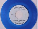 ELVIS PRESLEY: Bridge Over Troubled Water / Lawdy Miss Clawdy 45 (blue wax, unr