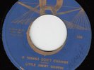 LITTLE JIMMY GRIFFIN if things don't change 45 rare R&B rocker MOD popcorn HEAR?