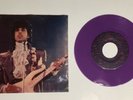 PRINCE Purple Rain 45 & Picture Poly Sleeve 1984 Purple Vinyl EX 