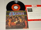 SAXON - NEVER SURRENDER / GERMANY 7'' SINGLE 1981 (EX) & PROMO-FACTS