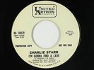 R&B Soul Mod 45 - Charlie Starr - I'm Gonna Find A Cave - UA - VG++ mp3