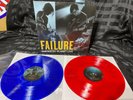 FAILURE (BAND) FANTASTIC PLANET 'LIVE', Translucent/ RED & BLUE VINYL SIGNED '17