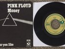 Pink Floyd Money 45 Single Record Holland(?) Import Harvest Label Darkside Rare