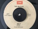 The Beatles HELP/auxilio RARE 7” mexico 1971 rock I NED YOU/te necesito EMI