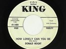 R&B Soul 45 - Donald Height - How Lonely Can You Be - King - mp3