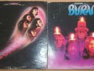 Deep Purple 2 LPs Fireball 1971 & Burn 1974 Warner Bros Black Sabbath Uriah Heep