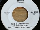 Rev. C. James & Family -Time Is Winding Up- Soul Gospel R&B 45 B-J Sounds - Hear