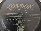 Jimmy Durante - Santa Claus Is Coming To Town - Rare 78 RPM Shellac Record