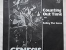 GENESIS Counting Out Time / Riding The Scree – W/German 45/7” Single with p/s