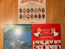 Rat Pack Christmas 3 vinyl LP lot- Dean Martin - Frank Sinatra - Sammy Davis Jr.