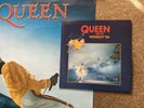 QUEEN LIVE AT WEMBLEY ‘86 1st PRESSING UK DOUBLE ISSUE VINYL ALBUM + FREDDIE PIC