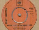 TONY JACKSON**NEVER LEAVE YOUR BABY'S SIDE**BEAT**THE SEARCHERS**HEAR IT