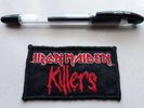 IRON MAIDEN RARE PATCH KILLERS