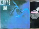 KENNY G - Live [ 1991 Korea Rare Vinyl ] 2LPs VG+ GF Insert BMG MICHAEL BOLTON