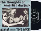 THE NICE The Thoughts of Emerlist Davjack Danish 45PS 1967 Immediate 7”