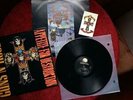 Guns and Roses  - Appetite... 1987 pressing  Banned inner sleeve with sticker