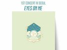 IZ*ONE 1ST CONCERT IN SEOUL EYES ON ME BLU-RAY+POSTER+Book+Mini Posters+etc