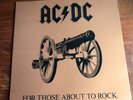 AC/DC - For Those About To Rock 1981 Bob Ludwig Masterdisk Embossed Sleeve NM-