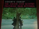 Junior Cook Quintet: Junior's Cookin', Jazzland Stereo, Blue Mitchell VG+/VG++