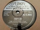 THE COASTERS YAKETY YAK & ZING WENT THE STRINGS OF MY HEART LONDON HLE.8665