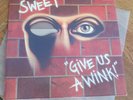 THE SWEET-GIVE US A WINK VINYL LP EX