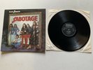 Black Sabbath Sabotage Vinyl LP 9119001 VG+ Condition 1975 First Press NEMS