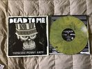 Dead To Me - Moscow Penny Ante Yellow/Black Vinyl LP Fat Wreck Nofx Punk