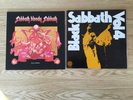 2 BLACK SABBATH VINYL ALBUMS  'BLACK SABBATH VOL. 4' / 'SABBATH BLOODY SABBATH'