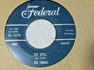 Kid Thomas-The Spell b/w The Wolf Pack (Blues)- Federal #12298- 7