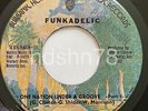 FUNKADELIC • One Nation Under a Groove • FUNK• RARE 45 PROMO • PANAMA PRESS 1978