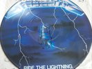 MetallicA Ride the Lightning UK lp picture disc MFN 27P Music for Nations 1984