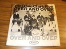 DAVE CLARK FIVE OVER AND OVER RED VINYL   WITH PROMO PICTURE SLEEVE MINT-